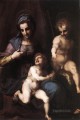 Madonna and Child with the Young St John renaissance mannerism Andrea del Sarto